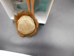 gold glamour barbie head bk